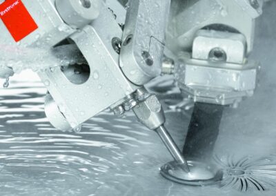 How accurate is waterjet cutting?