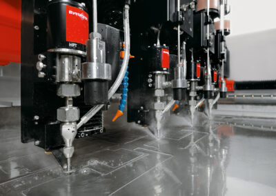 What applications can waterjet cutting be used for?